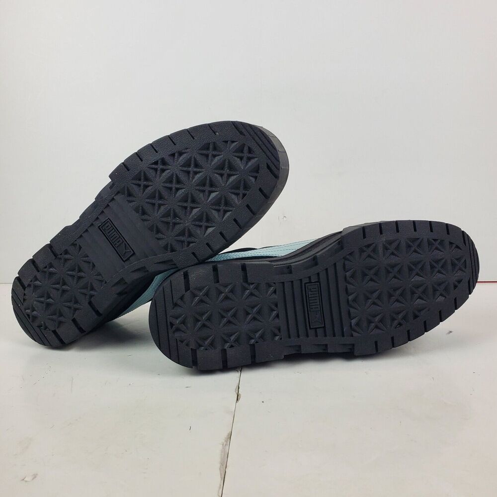 PUMA Shoes Mayze DUA LIPA Womens Size 10 Black Suede Platform Sneaker 2022 - Picture 12 of 13